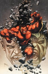 Red Hulk #1 Mico Suayan Virgin Variant Big Time NM