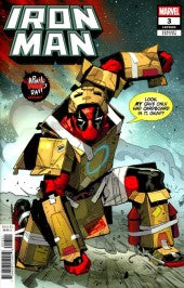 Iron Man #3 Matteo Lolli April Pool's Day Variant 2026 NM