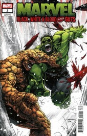 Marvel Black White & Blood and Guts #2 Creees Lee Variant NM