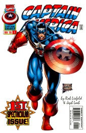 Captain America #1 Vol 2 Marvel Comics VF