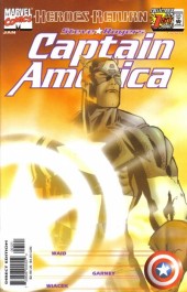 Captain America #1 Vol 3 Marvel Comics VF