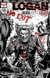 Logan Black White & Blood #2 Stephen Mooney Variant NM