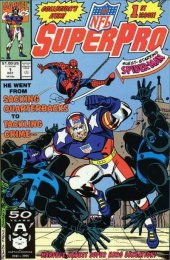 NFL SuperPro #1 Marvel Comics 1991 VF