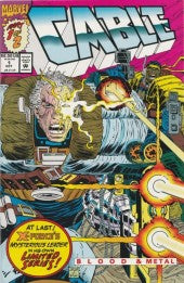 Cable Blood and Metal #1 Marvel Comics VF