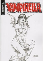 Vampirella #1 Cover W Linsner B&W Variant Dynamite NM