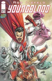 Youngblood #5 Cover G Rob Liefeld Invincible Team-Up Legacy Variant NM