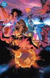 DC K.O. #3 Javier Fernandez Foil Virgin Variant Cover J NM