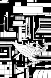 ThunderHawks #3 1:7 Shalvey B&W Virgin NM