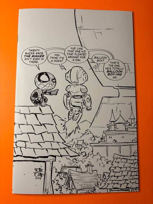 Ultimate Endgame #1 1:100 Skottie Young B&W Virgin Variant Marvel Incentive 2025